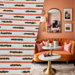 New! SUNBRELLA Novelty Boucle Waterproof Indoor Outdoor Terra Cotta Red and Brown Upholstery and Decorating Fabric
