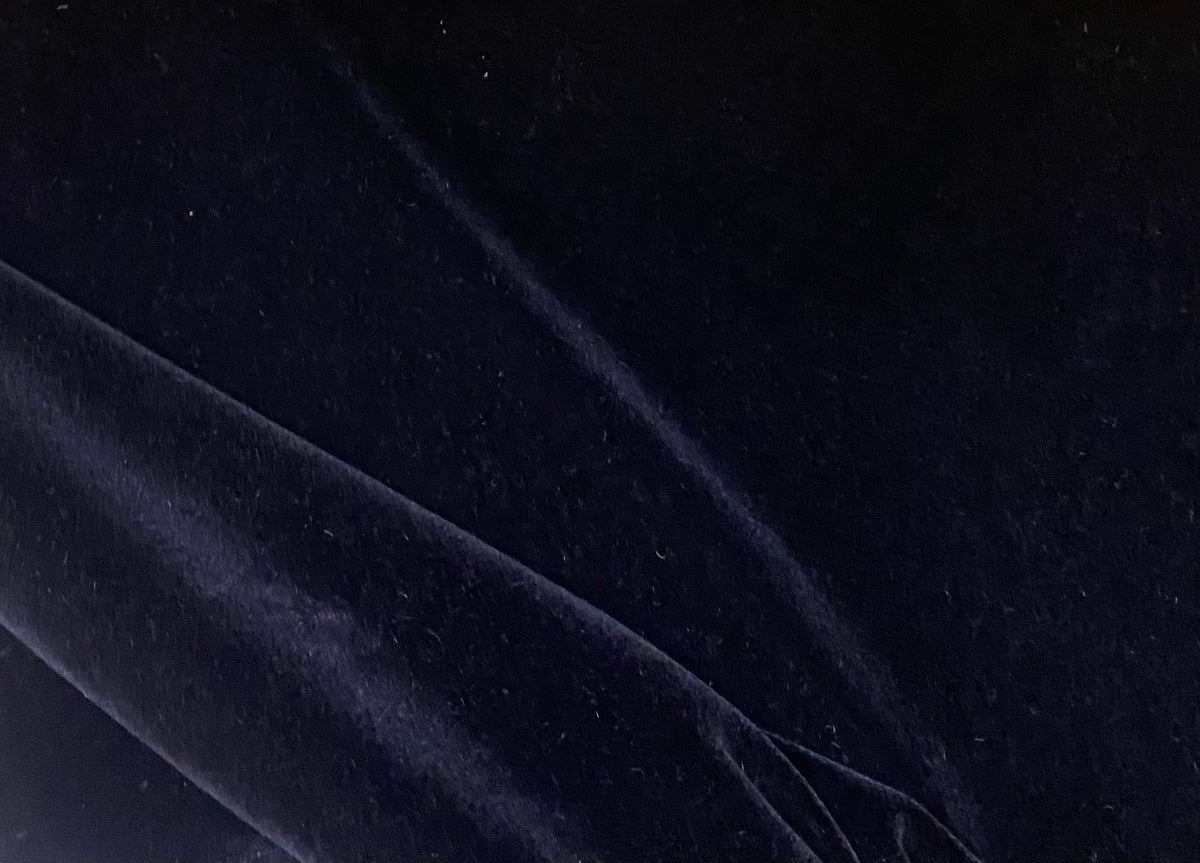 NEW! Prince Hudson- 100% Mohair Upholstery Velvet Fabric - Black - Fancy Styles Fabric Pierre Frey Lee Jofa Brunschwig & Fils