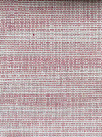 New! SUNBRELLA Pink Stripes Linen-Inspired Texture Waterproof Indoor Outdoor Upholstery Fabric