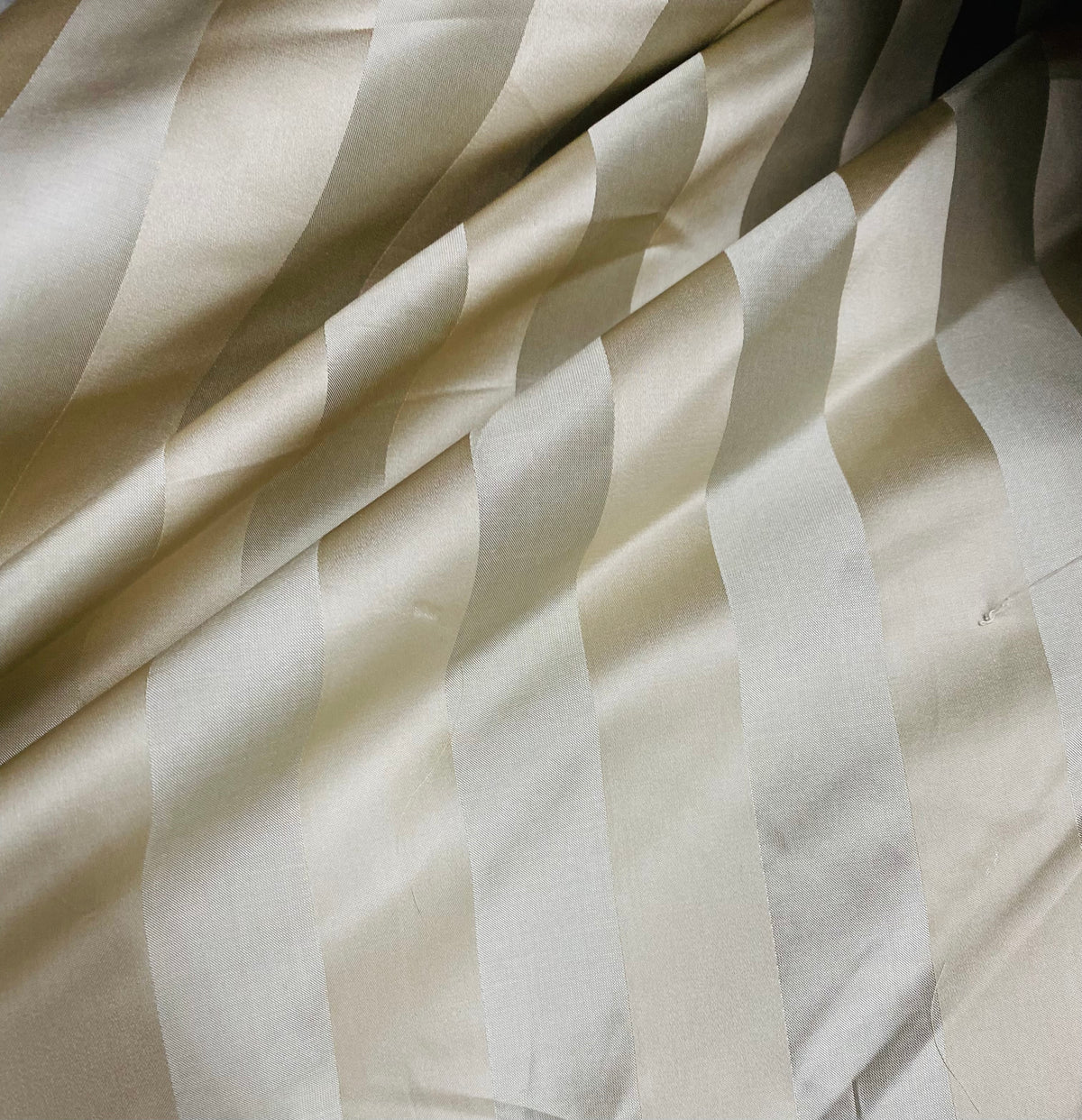 NEW Princess Sophie 100% Silk Fabric Ivory Stripes - Fancy Styles Fabric Pierre Frey Lee Jofa Brunschwig & Fils