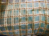 NEW Novelty Queen Iris 100% Silk Organza Sheer Embroidery Fabric- Turquoise Blue - Fancy Styles Fabric Pierre Frey Lee Jofa Brunschwig & Fils