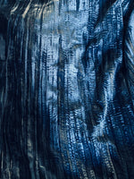 NEW! Prince Peterson Deep Sea Blue Silk Rayon Velvet Fabric