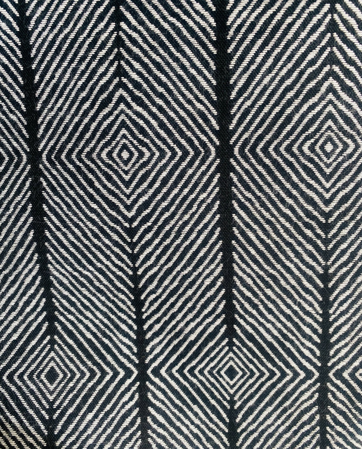 New! SUNBRELLA Black and White Tribal Geometric Waterproof Indoor Outdoor Upholstery Fabric - Fancy Styles Fabric Pierre Frey Lee Jofa Brunschwig & Fils
