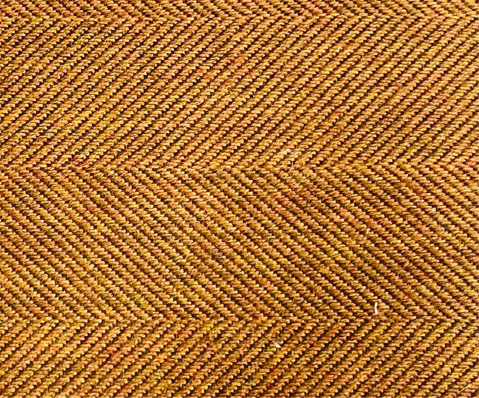 New! SUNBRELLA Rust Orange Chevron Herringbone Waterproof Indoor Outdoor Upholstery Fabric - Fancy Styles Fabric Pierre Frey Lee Jofa Brunschwig & Fils