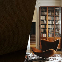 NEW! Prince Burgess - Designer Soft Heavyweight Upholstery Cotton Velvet Fabric - Chocolate Brown - Fancy Styles Fabric Pierre Frey Lee Jofa Brunschwig & Fils