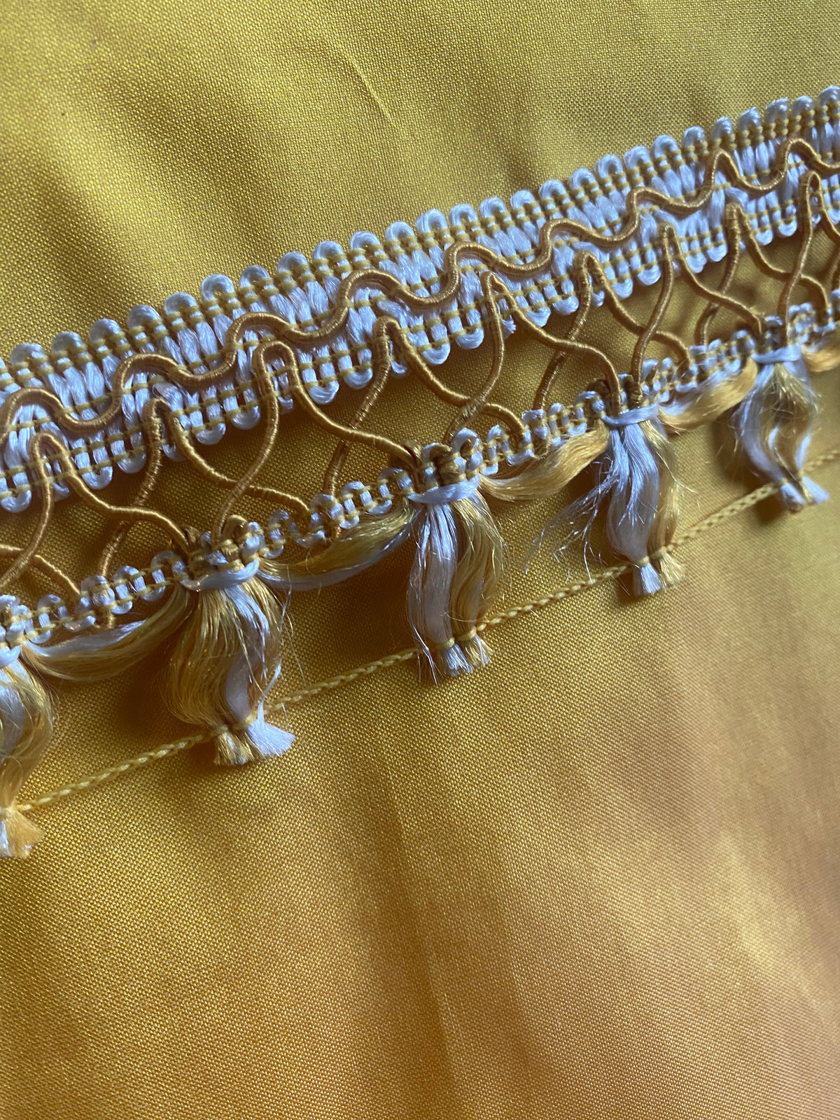 NEW THE PRINCE CHANDLER Novelty Trim - Sunflower Yellow - Fancy Styles Fabric Pierre Frey Lee Jofa Brunschwig & Fils