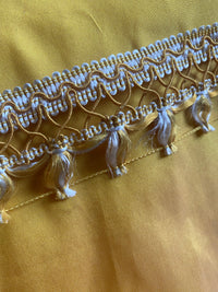 NEW THE PRINCE CHANDLER Novelty Trim - Sunflower Yellow - Fancy Styles Fabric Pierre Frey Lee Jofa Brunschwig & Fils