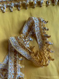 NEW THE PRINCE CHANDLER Novelty Trim - Sunflower Yellow - Fancy Styles Fabric Pierre Frey Lee Jofa Brunschwig & Fils
