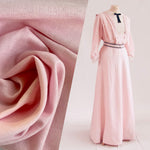 App Sale: 6.8oz 100% Linen Woven Fabric Dress Weight Light Pink