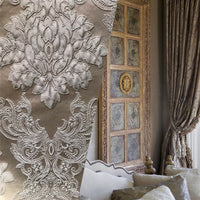 NEW Princess Gemma Gold Satin Damask Fabric - Fancy Styles Fabric Pierre Frey Lee Jofa Brunschwig & Fils