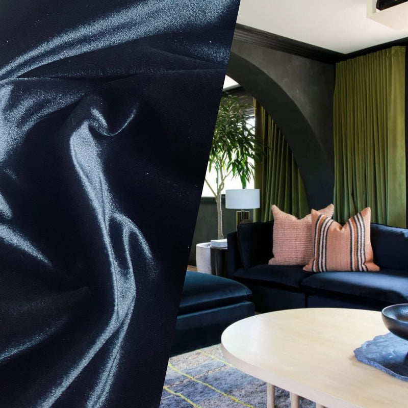 NEW Prince Kaspen Italian Soft Upholstery Velvet Fabric- Citronella Camel