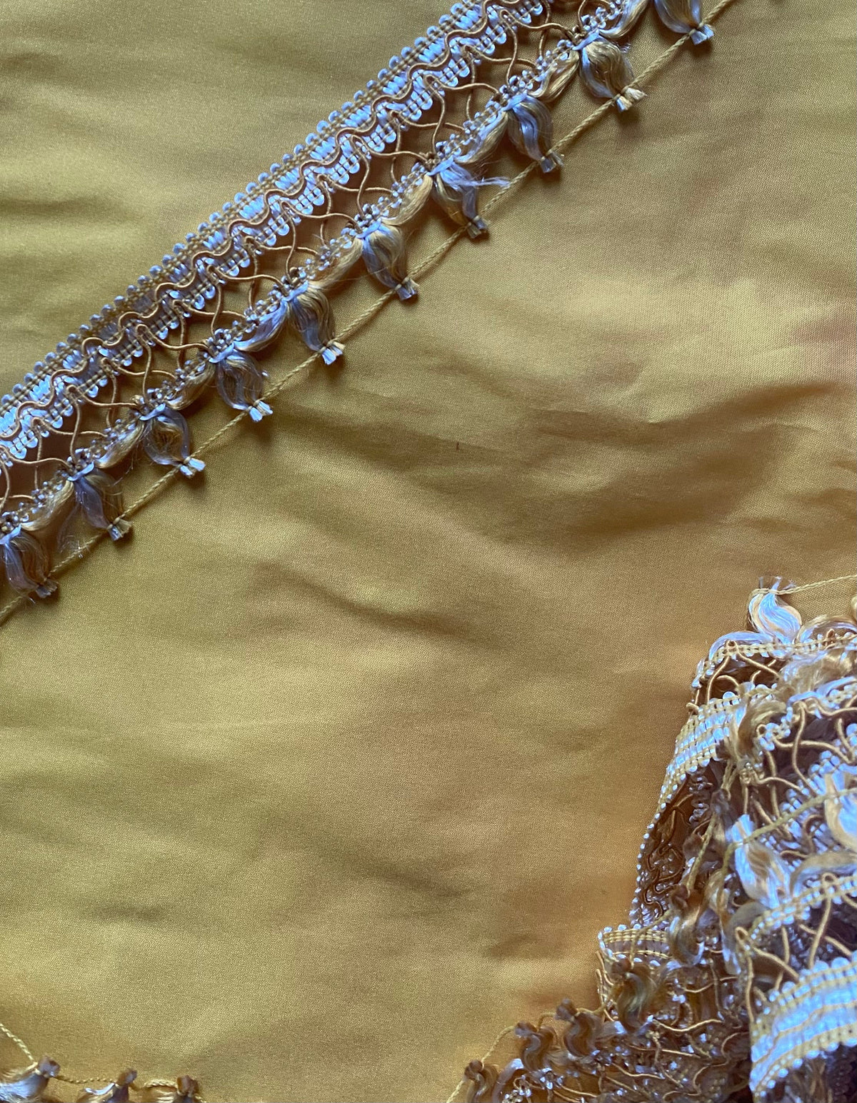NEW THE PRINCE CHANDLER Novelty Trim - Sunflower Yellow - Fancy Styles Fabric Pierre Frey Lee Jofa Brunschwig & Fils