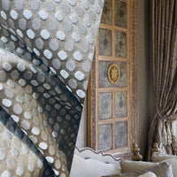 NEW Princess Gemma Gold Satin Damask Fabric - Fancy Styles Fabric Pierre Frey Lee Jofa Brunschwig & Fils
