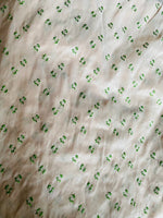 NEW Duchess Chile Embroidered Floral “Faux Silk” Fabric Pink & Green