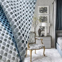 NEW Princess Gemma STRIPE Brocade Satin Fabric-Cloud Grey- Upholstery - Fancy Styles Fabric Pierre Frey Lee Jofa Brunschwig & Fils
