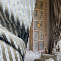 NEW Princess Gemma Gold Satin Damask Fabric - Fancy Styles Fabric Pierre Frey Lee Jofa Brunschwig & Fils