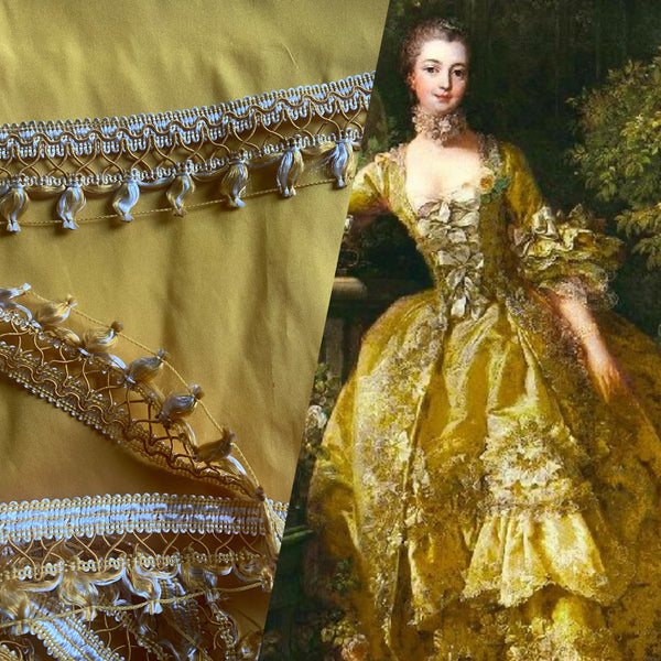 NEW THE PRINCE CHANDLER Novelty Trim - Sunflower Yellow - Fancy Styles Fabric Pierre Frey Lee Jofa Brunschwig & Fils