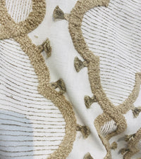 New Prince Peterson Designer Linen Inspired Decorating Drapery Fabric - Cream and Camel - Fancy Styles Fabric Pierre Frey Lee Jofa Brunschwig & Fils