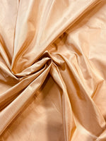 NEW Lady Lisa Designer 100% Silk Taffeta Fabric -Solid Salmon Peach - Fancy Styles Fabric Pierre Frey Lee Jofa Brunschwig & Fils