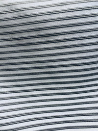 NEW Princess Gemma STRIPE Brocade Satin Fabric-Cloud Grey- Upholstery - Fancy Styles Fabric Pierre Frey Lee Jofa Brunschwig & Fils