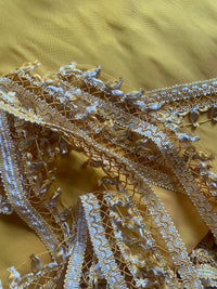 NEW THE PRINCE CHANDLER Novelty Trim - Sunflower Yellow - Fancy Styles Fabric Pierre Frey Lee Jofa Brunschwig & Fils