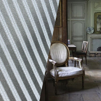 NEW Princess Gemma Designer Brocade Satin Fabric- Gray On Gray- Upholstery Medallion - Fancy Styles Fabric Pierre Frey Lee Jofa Brunschwig & Fils