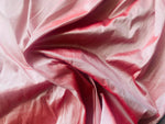 App Sale: Duchess Mable Designer 100% Silk Ultra Icy Red Dupioni Fabric
