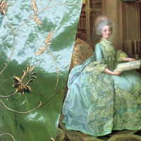 NEW! Duchess Davina II Designer “Faux Silk” Fabric Mermaid Aqua Sea Foam - Fancy Styles Fabric Pierre Frey Lee Jofa Brunschwig & Fils