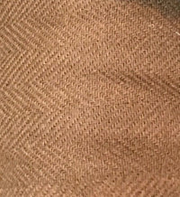 Close-Out Designer Runway Imported Wool Fabric Camel Herringbone By the Yard - Fancy Styles Fabric Pierre Frey Lee Jofa