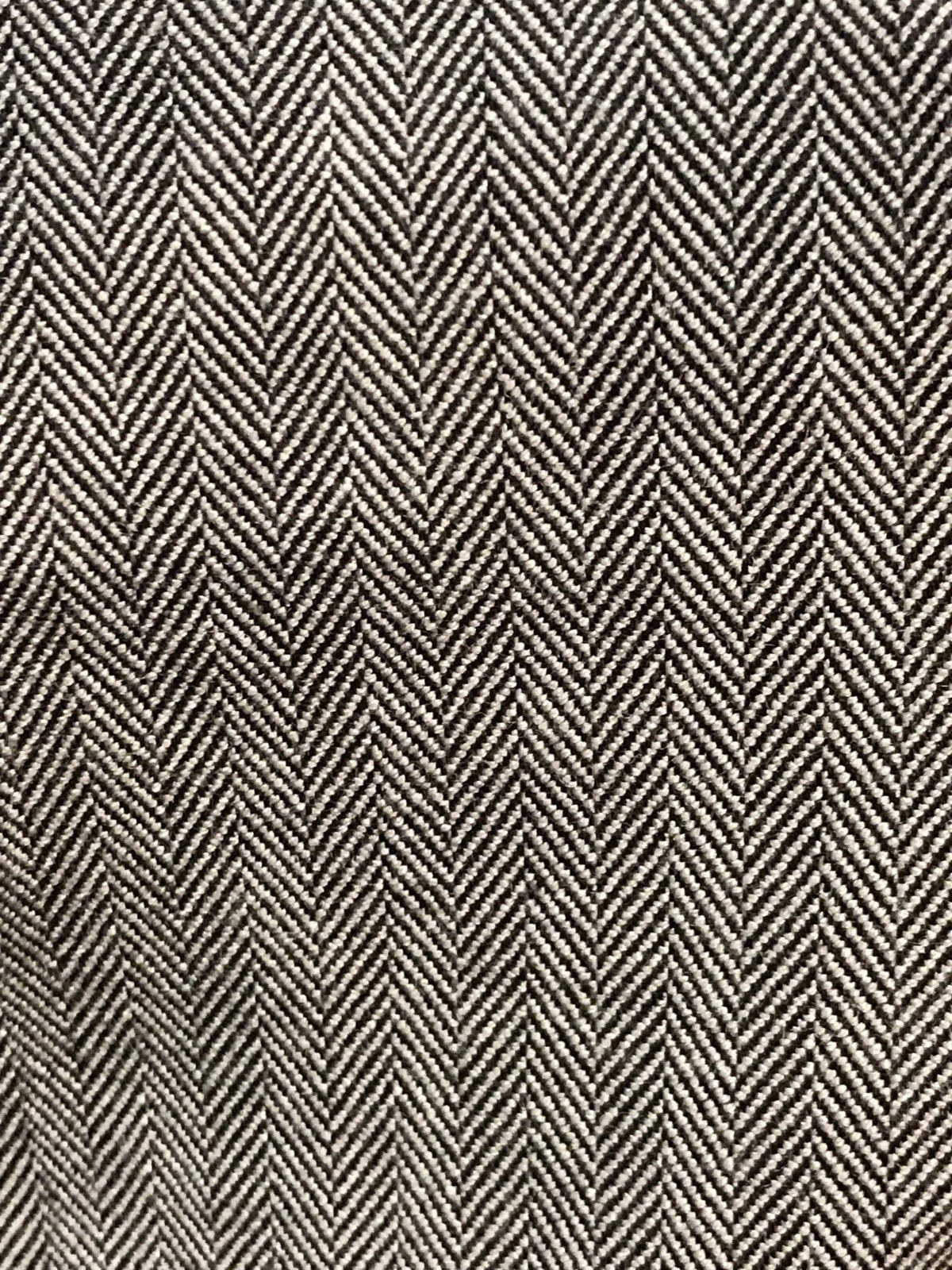 Close-Out Designer Runway Imported Herringbone Wool Woven Fabric By the Yard - Fancy Styles Fabric Pierre Frey Lee Jofa