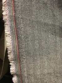 Close-Out Designer Runway Imported Herringbone Wool Woven Fabric By the Yard - Fancy Styles Fabric Pierre Frey Lee Jofa