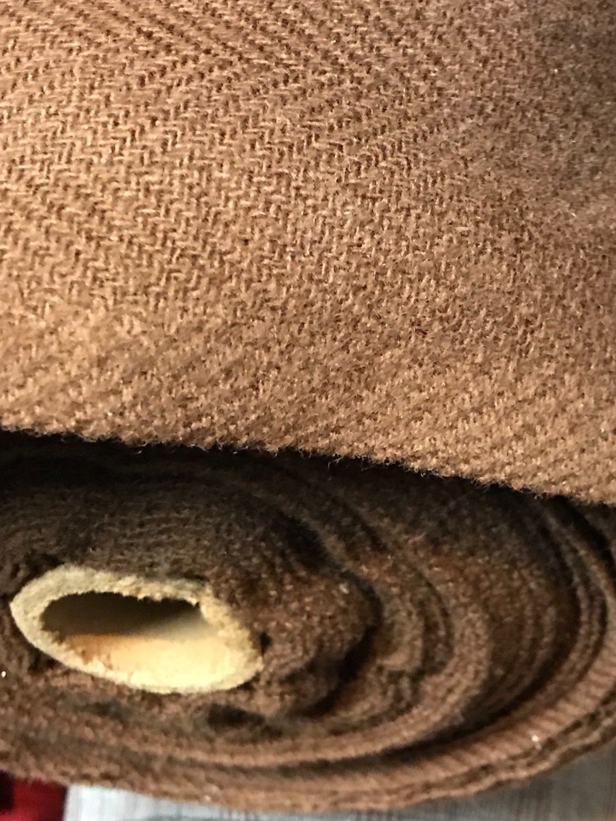 Close-Out Designer Runway Imported Wool Fabric Camel Herringbone By the Yard - Fancy Styles Fabric Pierre Frey Lee Jofa