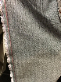 Close-Out Designer Runway Imported Herringbone Wool Woven Fabric By the Yard - Fancy Styles Fabric Pierre Frey Lee Jofa