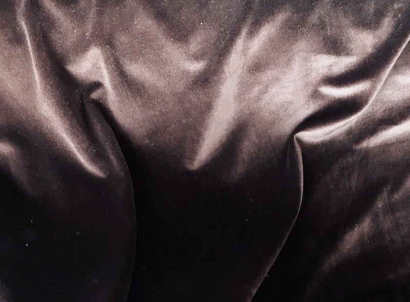 Designer Heavy Weight Velvet Upholstery Fabric- Chocolate Brown By The Yard - Fancy Styles Fabric Pierre Frey Lee Jofa