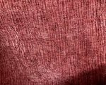 SALE! Designer Velvet Chenille Burnout Fabric - Antique Raspberry Red - Fancy Styles Fabric Boutique