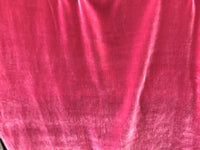 Designer Silk Rayon Velvet Fabric- Fuchsia Pink- Dress Weight- Sold By The Yard - Fancy Styles Fabric Pierre Frey Lee Jofa Brunschwig & Fils