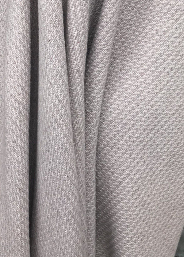 Designer Wool Blend Woven Coat Tweed Fabric - Lavender Gray- By The Yard - Fancy Styles Fabric Pierre Frey Lee Jofa Brunschwig & Fils