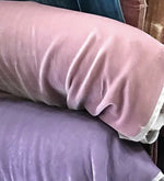 NEW Close-Out Designer Runway Pink Silk Rayon Velvet Fabric - Fancy Styles Fabric Pierre Frey Lee Jofa Brunschwig & Fils