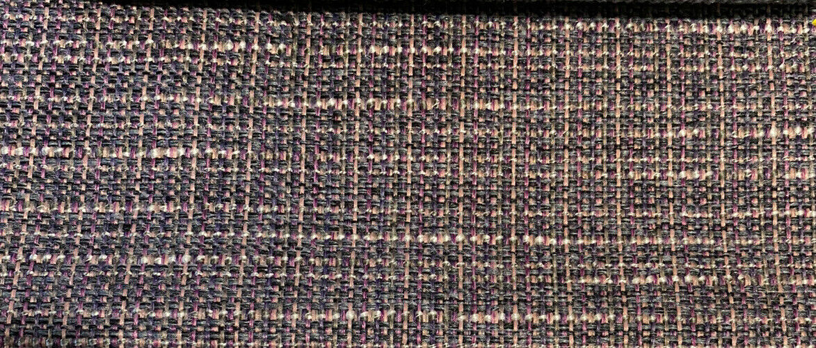 NEW Lady Kayle Two-Tone Upholstery Boucle Tweed Fabric -Pink & Black - Fancy Styles Fabric Pierre Frey Lee Jofa Brunschwig & Fils
