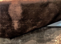 Designer Antique Inspired Velvet Fabric - Chocolate  Brown - Upholstery - Fancy Styles Fabric Pierre Frey Lee Jofa