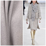Designer Wool Blend Woven Coat Tweed Fabric - Lavender Gray- By The Yard - Fancy Styles Fabric Pierre Frey Lee Jofa Brunschwig & Fils