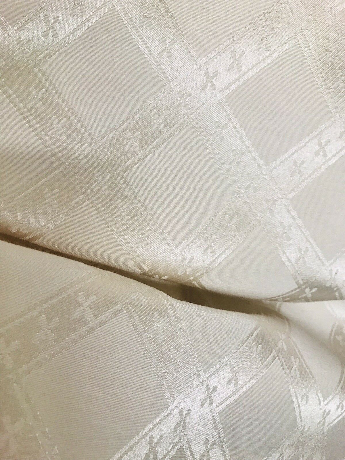 NEW SALE! Lady Beth Designer Brocade Drapery Fabric- Ivory- Upholstery Damask - Fancy Styles Fabric Pierre Frey Lee Jofa Brunschwig & Fils