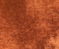 NEW Designer Burnt Orange Chenille Velvet Upholstery Fabric- BTY - Fancy Styles Fabric Pierre Frey Lee Jofa Brunschwig & Fils