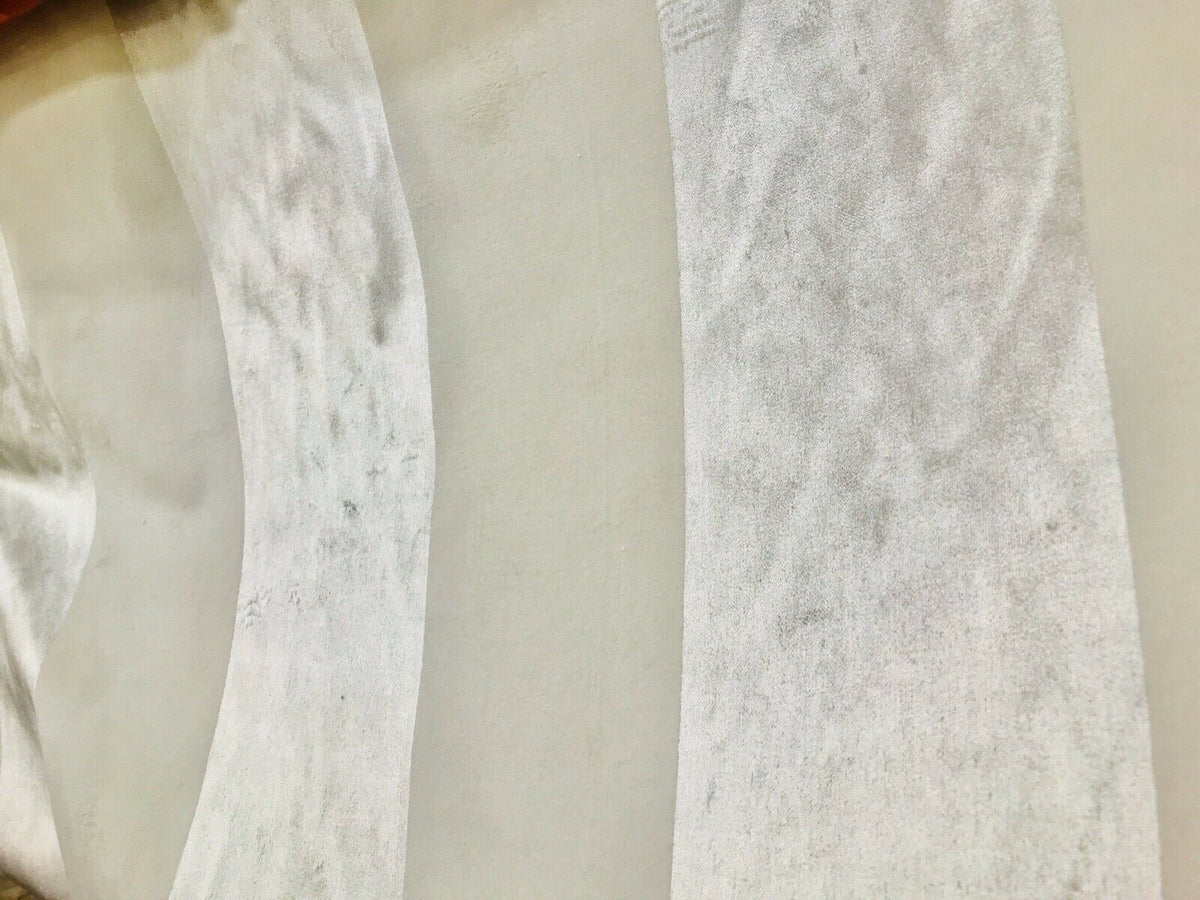 NEW Lady Gabriella Designer Velvet Striped Drapery & Upholstery Fabric - Ivory BTY - Fancy Styles Fabric Pierre Frey Lee Jofa Brunschwig & Fils