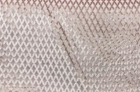 SWATCH- Made In Italy Designer Upholstery Burnout Chenille Velvet Fabric Pink - Fancy Styles Fabric Pierre Frey Lee Jofa Brunschwig & Fils