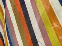 NEW! Designer Silk Cotton Gauze Woven Fabric -Stripes - Fancy Styles Fabric Pierre Frey Lee Jofa Brunschwig & Fils