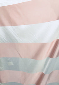 NEW Rose Gold Pink Stripe Designer Satin Upholstery Fabric- Lightweight - Fancy Styles Fabric Pierre Frey Lee Jofa Brunschwig & Fils