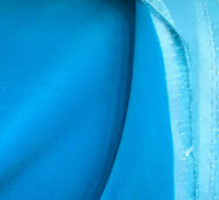 NEW! WATERPROOF OUTDOOR Velvet Upholstery & Drapery Fabric - Turquoise Blue- BTY - Fancy Styles Fabric Pierre Frey Lee Jofa Brunschwig & Fils