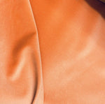 NEW! Prince Fabrielle - Designer Light Weight Cotton Velvet Upholstery Fabric - Soft- Coral Orange - Fancy Styles Fabric Pierre Frey Lee Jofa Brunschwig & Fils