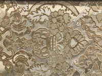 NEW! Made In Belgium Brocade Chenille Velvet Fabric- Honey Damask- Upholstery - Fancy Styles Fabric Boutique